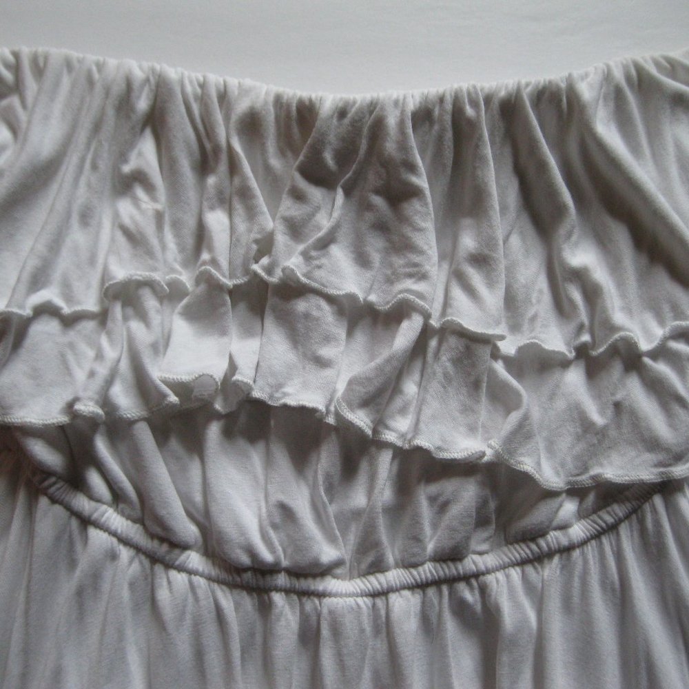 Olsenboye White Goddess-Style Strapless Dress - Picture 2 of 12